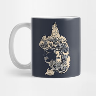 Surreal Mermaid Mug